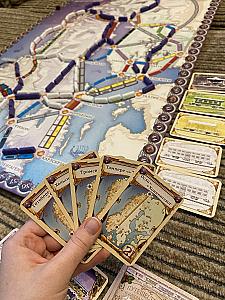 Билет на поезд. Северные страны