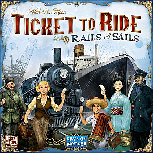 
                            Изображение
                                                                настольной игры
                                                                «Билет на поезд. Рельсы и паруса»
                        