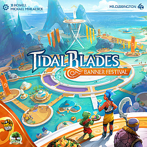 
                                                Изображение
                                                                                                        настольной игры
                                                                                                        «Tidal Blades: Banner Festival»
                                            