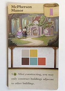 Tiny Towns: McPerson Manor Promo Card