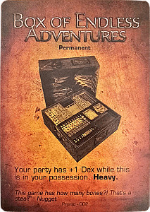 
                            Изображение
                                                                промо
                                                                «Too Many Bones: Box of Endless Adventures Promo Card»
                        