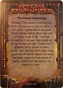 Too Many Bones: The Great Gathering Promo Card