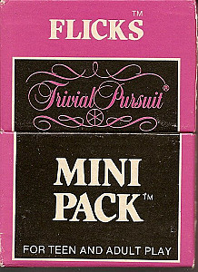 
                            Изображение
                                                                дополнения
                                                                «Trivial Pursuit Mini Pack: Flicks»
                        