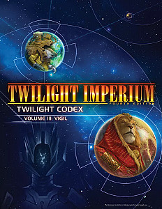 
                            Изображение
                                                                дополнения
                                                                «Twilight Imperium: Fourth Edition – Twilight Codex Volume III: Vigil»
                        
