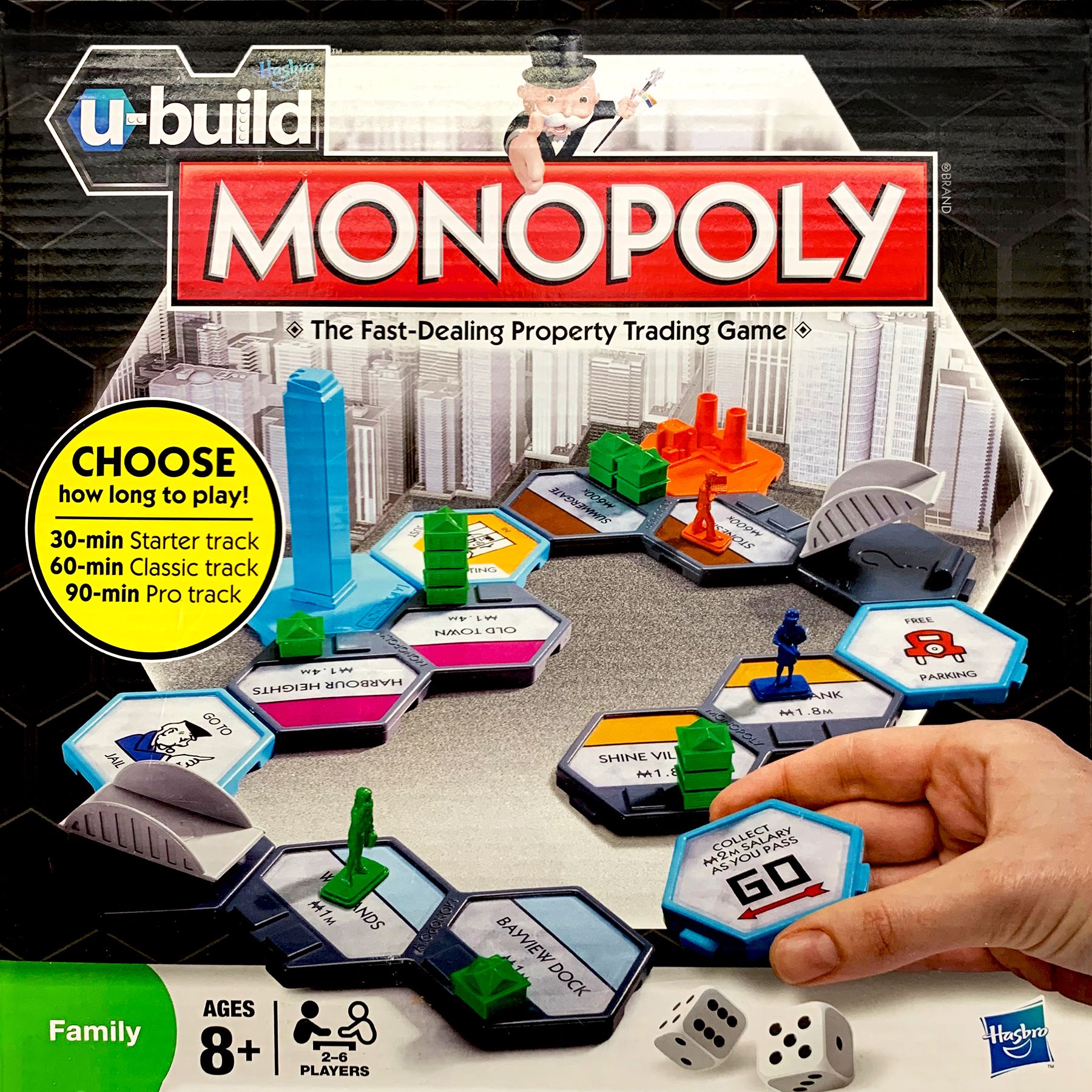 Fast deals. U-build Monopoly. Игры Хасбро. Monopoly building. Hasbro проекты.