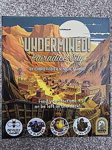 
                            Изображение
                                                                настольной игры
                                                                «Undermined!: Pairadice City»
                        