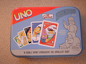 UNO: The Simpsons Springfield Edition