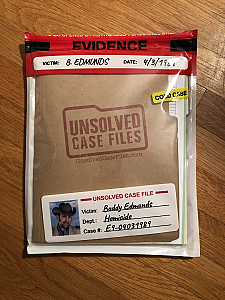 Unsolved Case Files: ​Buddy Edmunds