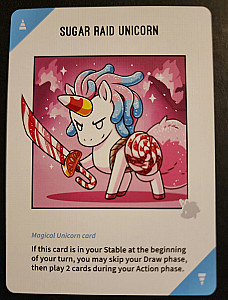 Unstable Unicorns: Sugar Raid Unicorn Promo Card