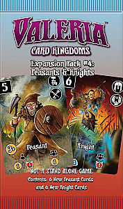 
                            Изображение
                                                                дополнения
                                                                «Valeria: Card Kingdoms – Expansion Pack #04: Peasants & Knights»
                        