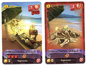 Valor & Villainy: Minions of Mordak: Sunbathing Skelly Promo Card