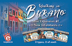 Walking in Burano: Mini Expansion 1 – New Inhabitants