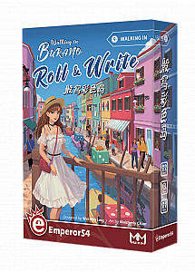 
                                                Изображение
                                                                                                        настольной игры
                                                                                                        «Walking in Burano: Roll & Write»
                                            