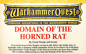 
                            Изображение
                                                                дополнения
                                                                «Warhammer Quest: Domain of the Horned Rat»
                        