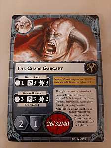 
                            Изображение
                                                                дополнения
                                                                «Warhammer Underworlds: White Dwarf Exclusive Chaos Gargant»
                        