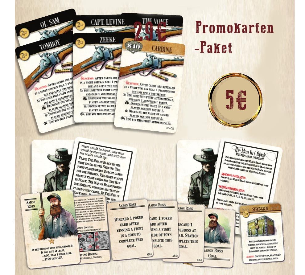 Western Legends: Spieleschmiede Promo Pack»