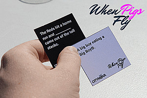When Pigs Fly: A Card Game for Cincinnati Cynics