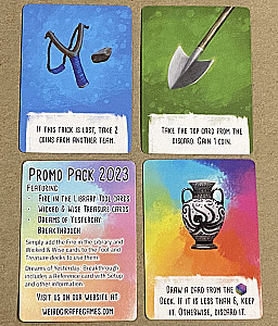 Wicked & Wise: Treasure Cards Promo