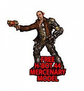 
                            Изображение
                                                                дополнения
                                                                «Wild West Exodus: H-BOT 44 Mercenary miniature»
                        