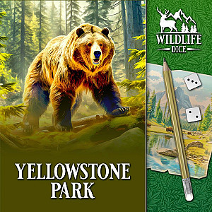 Wildlife Dice: Yellowstone Park