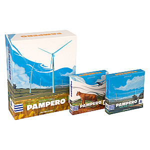 Коробка игры Pampero (Памперо) и дополнения