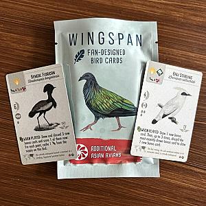 
                            Изображение
                                                                промо
                                                                «Wingspan: Fan-Designed Bird Promo Pack – Asian Avians»
                        