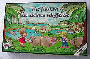 Wir füttern die kleinen Nilpferde