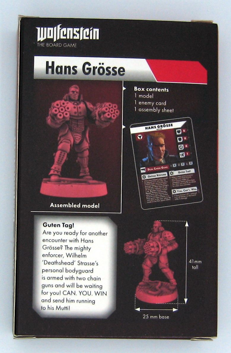 Wolfenstein: The Board Game – Hans Grosse»