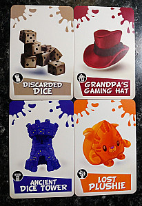 Yummy Yummy Monster Tummy: Dice Tower 2022 Item Promo Cards