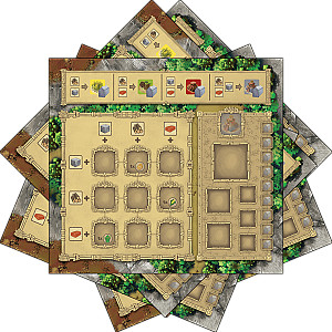 Zapotec: Asymmetrical Player Boards