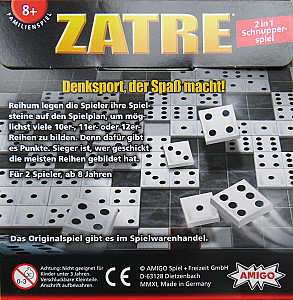 
                            Изображение
                                                                настольной игры
                                                                «Zatre 2 in 1 Schnupperspiel»
                        