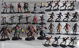 Зомбицид. Миниатюры в покрасе