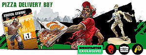 Daily Zombie Spawn Set Pizza Delivary Boy