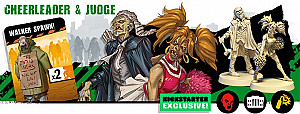 Daily Zombie Spawn Set Cheerleader & Judge