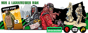 Daily Zombie Spawn Set Nun & Lawnmower Man
