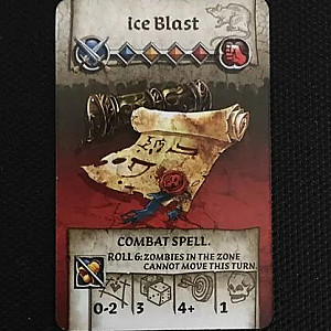 Zombicide: Black Plague – Ice Blast Promo Card