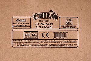 
                            Изображение
                                                                дополнения
                                                                «Zombicide: Invader – Civilian Extras»
                        