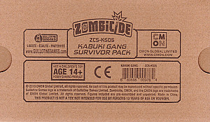
                            Изображение
                                                                дополнения
                                                                «Zombicide: Invader – Kabuki Gang Survivor Pack»
                        