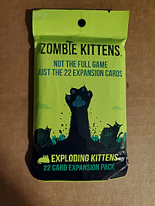 Zombie Kittens: Not the Full Game. Just the 22 Expansion Cards