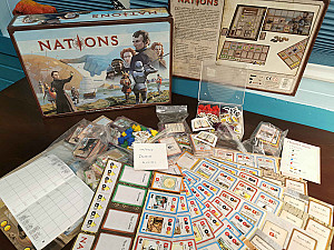 Nations Нации, 2013 (итальянская) + Nations: Dynasties (русский PnP).