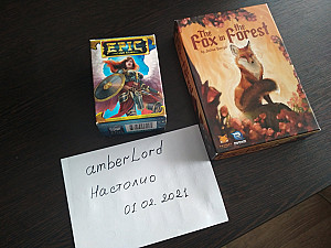 The Fox in the Forest + Epic Card Game