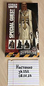 Дополнение к Zombicide (первая версия) - Special Guest Box: Adrian Smith