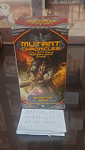 Mutant Chronicles Collectible Miniature Game. Booster pack