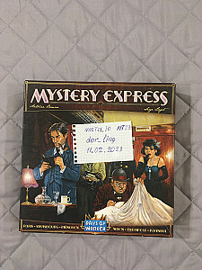 Mystery Express - дедуктивная соревновательная игра