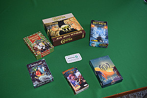 Комбо из 6 игр: Caverna на 2 игроков, Интриги Асгарда, Сиггил и многое другое
