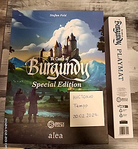The Castles of Burgundy. Special Edition (sundrop)+playmat