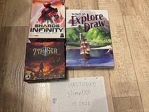 Sidequest 7th sea, Остров кошек рисовальный, и Осколки