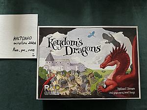 Keydoms dragons редкая игра автора keyflower