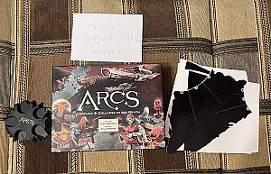 Предел (Arcs) + доп лидеры и обычаи + накладки на поле и лоток для ресурсов
