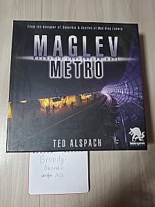 Маглев на англицком